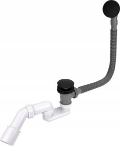 Syfon Tycner BATH SIPHON CLICK-CLAC TOP BLACK MATT 1