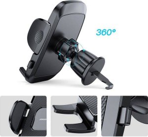 Nexeri Uniwersalny Uchwyt Samochodowy do Kratki Nawiewu / Wentylacyjnej NEXERI S161 czarny 2