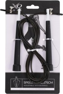 Skakanka sportowa Dunlop SKAKANKA SZYBKOŚCIOWA PVC Z REGULACJĄ  XQMAX 2