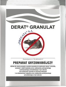 Fregata Derat Granulat 1kg do zwalczania myszy i szczurów 1