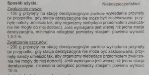 Fregata Derat Granulat 1kg do zwalczania myszy i szczurów 4