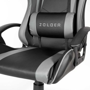 Fotel Varr Zolder czarno-szary 12