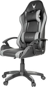 Fotel Varr VARR GAMING CHAIR FOTEL GAMINGOWY ZOLDER GAS LIFT TWO PILLOWS GREY+BLACK [45859] 3