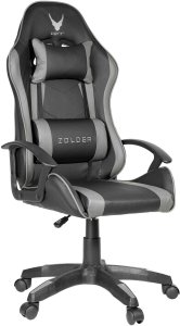 Fotel Varr Zolder czarno-szary 4