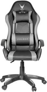 Fotel Varr Zolder czarno-szary 5