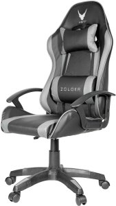 Fotel Varr Zolder czarno-szary 6