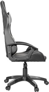 Fotel Varr Zolder czarno-szary 7