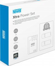 Ładowarka do aparatu Newell Ładowarka + akumulator Newell Xtra Power Set zamiennik SPJB1B 1