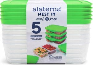 Sistema sistema Meal Prep Boxen NEST IT 870 ml 5 Stück 1