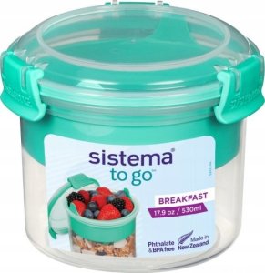 Sistema sistema Frühstücksbehälter Breakfast TO GO 530 ml mint 1