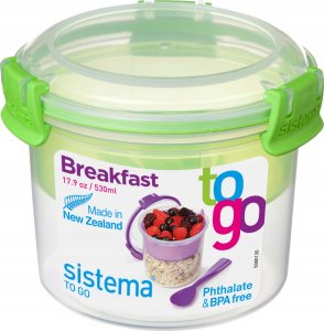 Sistema Pojemnik na śniadanie Breakfast TO GO 530 ml mint 6