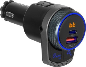 Transmiter FM PeiYing Transmiter samochodowy FM z funkcją bluetooth. 2