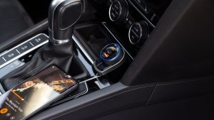 Transmiter FM PeiYing Transmiter samochodowy FM z funkcją bluetooth. 10