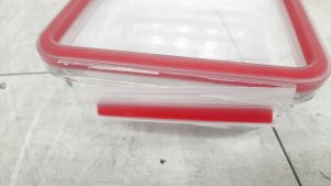 Emsa Emsa Clip&Close Glass Food Container 0,8 L red 7