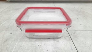 Emsa Emsa Clip&Close Glass Food Container 0,8 L red 8