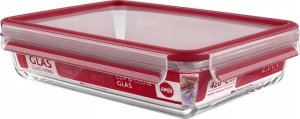 Emsa Emsa Clip&Close Glass Food Container 1,3 L  red 11