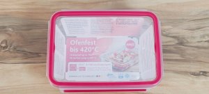 Emsa Emsa Clip&Close Glass Food Container 1,3 L  red 3