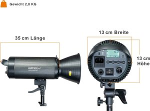 Lampa studyjna Walimex walimex pro Campaigner 400 HS Set Single 2