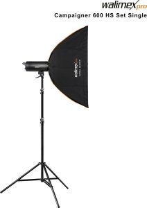 Lampa studyjna Walimex walimex pro Campaigner 600 HS Set Single 1