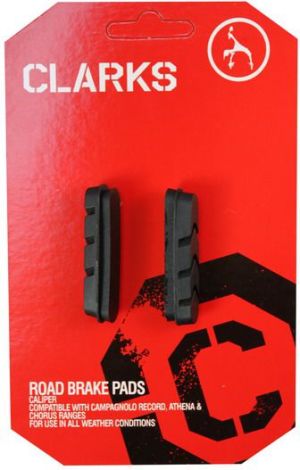 Clarks Wkładki hamulcowe CLARK'S CP220 SZOSA (Campagnolo Record, Athena, Cchorus Ranges, Warunki Suche) 50mm czarne 2
