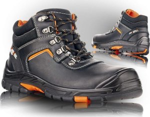 VM Footwear HALIFAX S3 HRO SRC 2710 - trzewiki ochronne, kompozytowy podnosek, kevlarowa wkładka antyprzebiciowa, podeszwa PU/GUMA odporna na olej napędowy, antipoślizgowa- 45 1