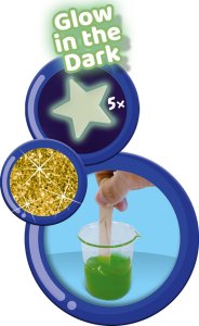 SES SES Slime zestaw świeci w ciemności 15015 50150 6