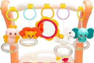 Toyz 2W1 CHODZIK Z MATĄ MUZYCZNĄ PINK 2