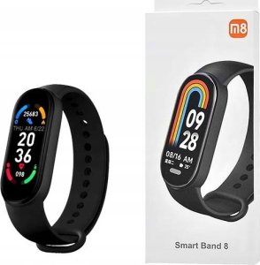 Smartband Vega BRANSOLETKA SMARTBAND M8 OPASKA CZARNA - ŁADOWANIE MAGNETYCZNE> 1