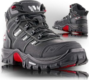 VM Footwear BUFFALO O2 HRO WR CI SRC FO - trzewiki robocze, skóra, membrana FREE-TEX,  NON-METALIC, podeszwa MICHELIN PU/GUMA 45 1