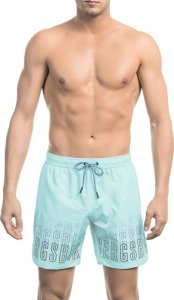 Bikkembergs Modny, markowy strój kapielowy Bikkembergs Beachwear model BKK1MBM02 kolor Niebieski. Odzież męska. Sezon: L 1