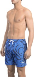 Bikkembergs Modny, markowy strój kapielowy Bikkembergs Beachwear model BKK1MBM16 kolor Niebieski. Odzież męska. Sezon: M 1