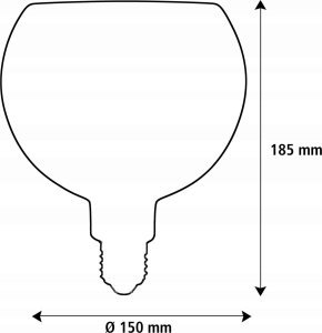 Segula SEGULA LED Floating Globe 150 klar E27 300Lm 2200K 4
