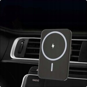 Ładowarka Vega Ecobox* uchwyt samochodowy z ładowaniem indukcyjnym MagSafe 15W Czarny (33705) 6