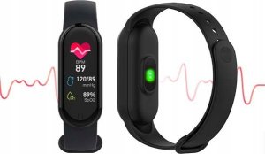 Smartband Vega BRANSOLETKA SMARTBAND SOMOSTEL OPASKA CZARNA SMS-GM08> 5