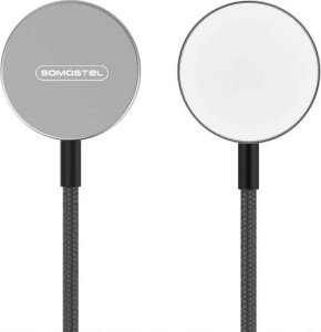 Ładowarka Apple ŁADOWARKA BEZPRZEWODOWA SOMOSTEL DO APPLE WATCH CHARGING CABLE KABEL ZEGAREK USB-A SMS-ZB15> 3