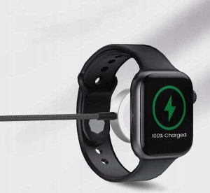 Ładowarka Apple ŁADOWARKA BEZPRZEWODOWA SOMOSTEL DO APPLE WATCH CHARGING CABLE KABEL ZEGAREK USB-A SMS-ZB15> 5