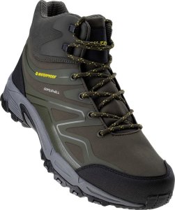 Buty trekkingowe męskie Hi-Tec Męskie buty Hi-tec Hendon Mid Wp zielono-czarne rozmiar 44 6