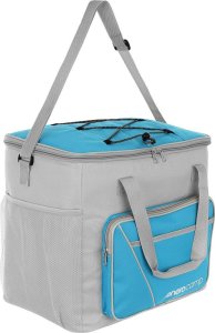 Enero Torba termiczna 36x25x33cm błekitno szara 30l Enero camp 2