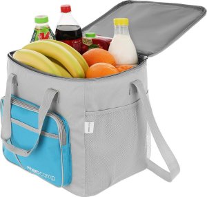Enero Torba termiczna 36x25x33cm błekitno szara 30l Enero camp 4