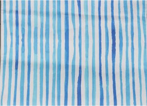 Enero Leżak fotel ogrodowy turystyczny plażowy składany i torba blue lines 6