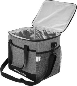 Enero Torba termiczna 29x28x22cm szara 18l Enero camp 3