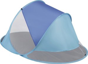 Enero Namiot parawan plażowy samorozkładający 190x120x90/70cm niebieski pop-up 3