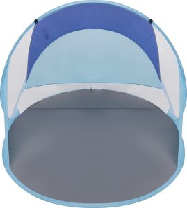 Enero Namiot parawan plażowy samorozkładający 190x120x90/70cm niebieski pop-up 4