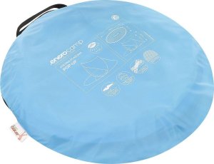 Enero Namiot parawan plażowy samorozkładający 190x120x90/70cm niebieski pop-up 5