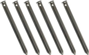 Redcliffs Śledzie szpilki do namiotu komplet 6szt metal 23cm 2