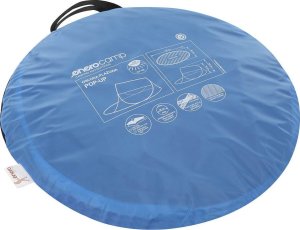 Enero Namiot parawan plażowy samorozkładający 190x80x90/70cm niebieski Enero camp 5