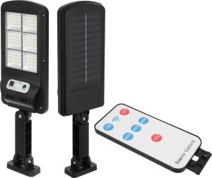 Saska Garden Lampa uliczna latarnia solarna 120led pilot czujnik ruchu i zmierzchu 7