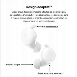 Słuchawki Pixel Buds A-Series niebieskie (GA04282-EU) 6