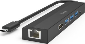 HUB USB Hama HAMA USB-C Hub Multiport 6 Ports 8