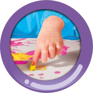 Titanum SES Eco Farby do malow.palcami 4kol 24927 49274 3